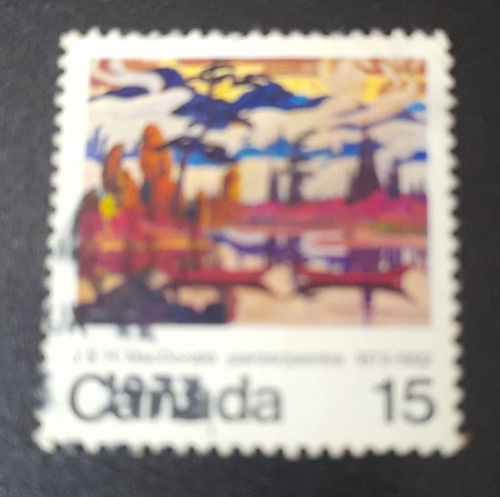 Sello Postal Canadá - Centenario Del Nacimiento De Jeh Mcdon