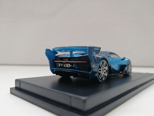 Mj Model Bugatti Vision Grand Turismo Escala 1:64 Azul Claro (Usado)