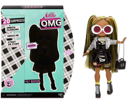 Muñeca Lol Surprise Omg Alt Grrrl 20 Sorpresas 100% Original