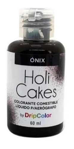 Colorante Liquido Holi Cakes 60 Ml Ónix Aerógrafo