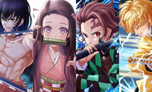 Banners Infantiles-poster-demon Slayer