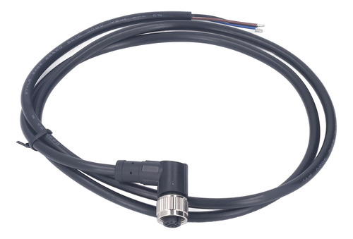 Cable Conector Hembra M12 De 4 Pines, Enchufe Eléctrico De A