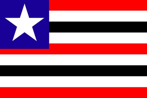 Bandeira Maranhao Oficial Bordada 2 Panos Alta Qualidade