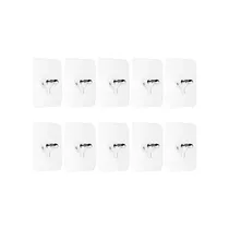 Comprar 10 Tornillos De Pared Adhesivos Para Colgar Clavos, Gancho D