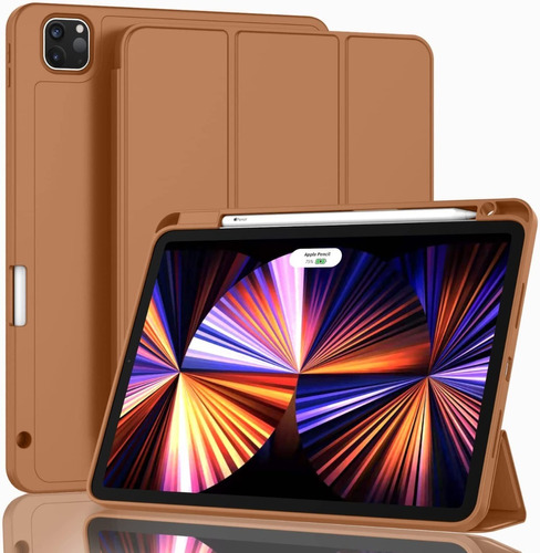 Funda Para iPad Pro 3ª Generación Marron Zryxal 