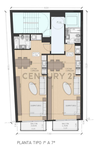 Venta Departamento Monoambiente A Estrenar Villa Crespo Con Amenities