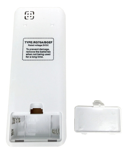 Control Minisplit Midea Aire Acondicionado Rg70a/bgef Rg70