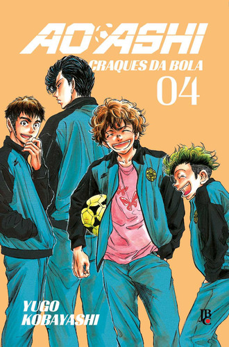 Ao Ashi Vol. 04, De Yugo Kobayashi. Editora Jbc, Capa Mole Em Português, 2023