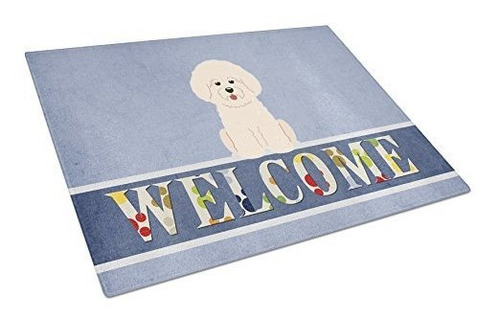 Caroline's Treasures Bb5656lcb Bichon Frise Welcome Tabla De