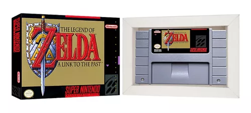 Fita / Cartucho The Legend of Zelda A Link To The Past Salvando