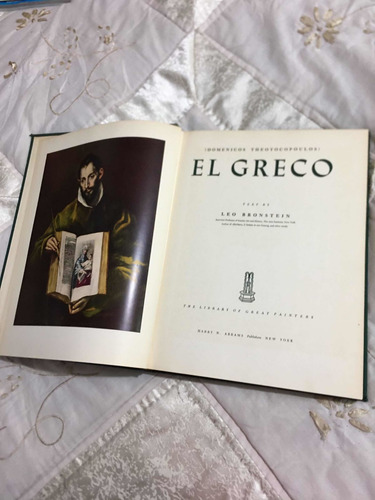 El Greco Autor Leo Bronstein Editorial New York