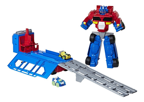 Playskool Heroes Transformers Rbt Optimus Prime Race Track