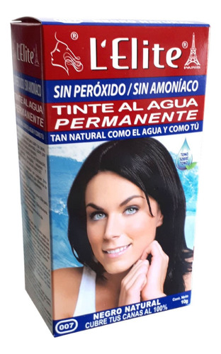 Tinte Negro Natural 10 G-lelite