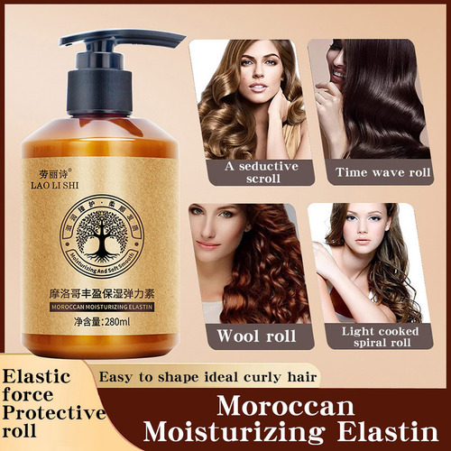 Para Protetor Modelador De Cabelo Ondulado Com Elastina