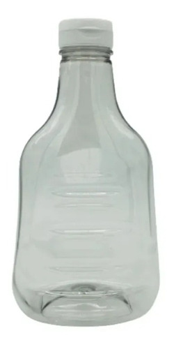 Botella Pet Squeeze 1lt Con Tapa Fliptop Y Liner (100 Pza)