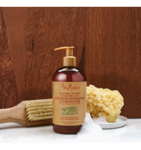 Sheamoisture Miel De Manuka Y Aceite Mafura Hidratación Inte