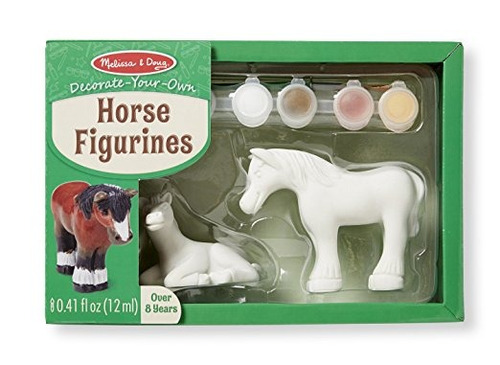 Melissa & Doug Decora Tu Propia Horse Figurines Craft Kit: 2