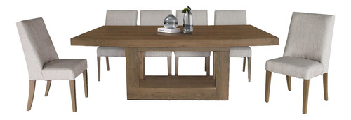 Comedor 6 Sillas Alaska Roble Këssa Muebles