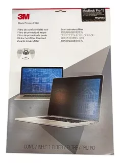 Filtro Negro De Privacidad 3m Para Macbook Pro 13 Pulgadas