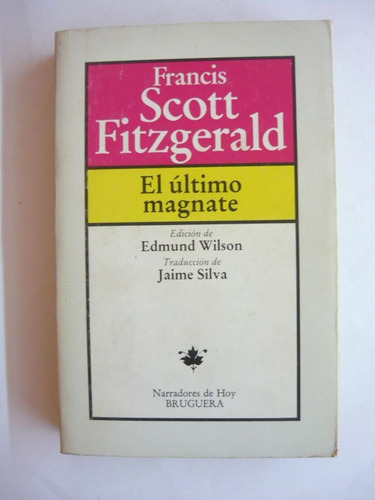 El Último Magnate, Francis Scott Fitzgerald, Bruguera