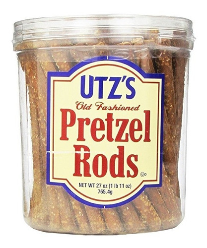 Utz Pasado De Moda Del Pretzel Varillas, 27 Oz Barril