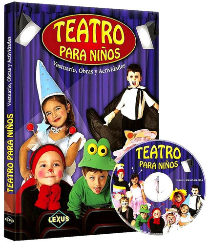 Libro Teatro Para Niños + Cd-rom