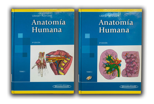 Anatomía Humana - Tomos 1 Y 2 - 4ª Edición - Lartajet - Esp