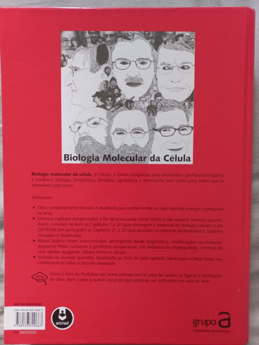 Biologia Molecular Da Celula - C/ Cd-rom 5ed. *, De Bruce Alberts., Vol. 1. Editorial Jones & Bartlett, Capa Dura, Edição 5a Edição (Usado)
