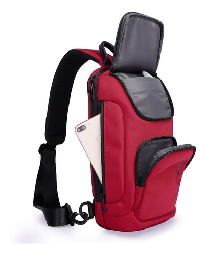 Imagen 8 de 10 de Bandolera Marca Bange Waterproof Juvenil