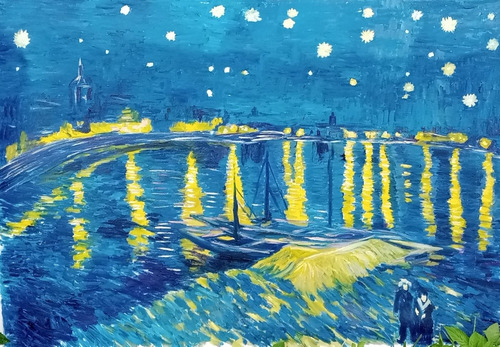 Vang Gogh, Oleo Sobre Tela Cuadro