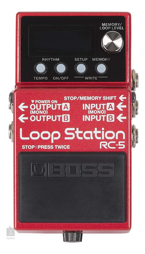 Pedal Efecto Boss Loop Station Rc-5 Looper