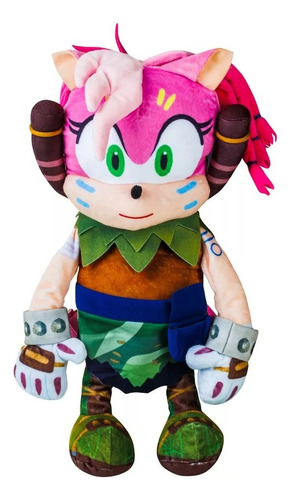 Mochila Peluche Sonic 30 Cm Son7020 Srj