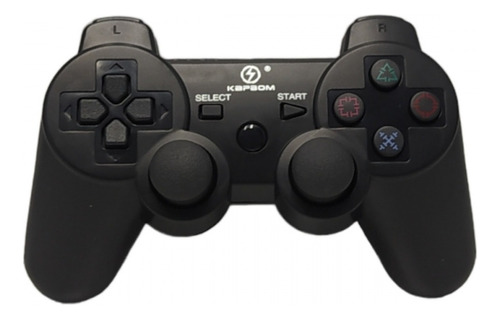 Controle joystick sem fio Kapbom Controle para Playstation 3 PS3 preto