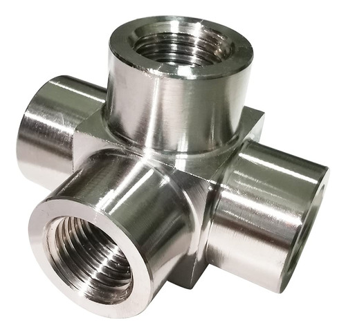 Carpinteria Metalica 304 Acero Inoxidable Via Tee Codo 1 Npt