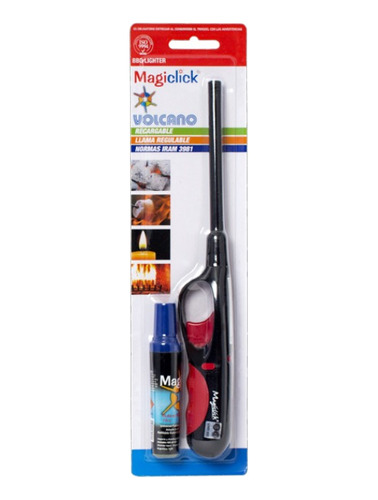 Encendedor Magiclick Con Recarga De Gas Volcano