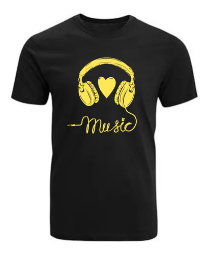 Poleras I Love Music, Talla Grandes Xxl, Xxxl, Xxxxl, Xxxxx