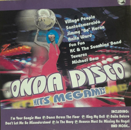 Onda Disco- Hits Megamix- Village People  (cd Nuevo Imp ) 