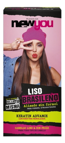 Kit Alisado Sin Formol New You Placenta Life
