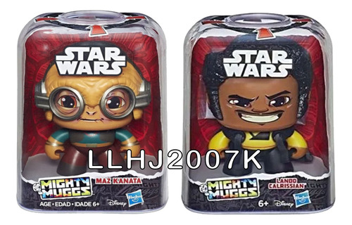 Maz Kamata & Lando Calrissian Star Wars Mighty Muggs Baf