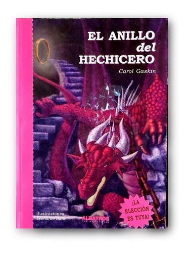 Libro De Fantasía Interactivo El Anillo Del Hechicero Carol 