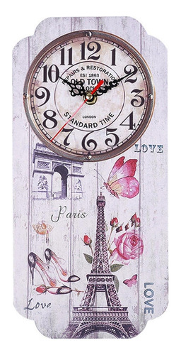 (07 #mold) Relógio De Parede Retrô Para Colgar La Hora Adorn