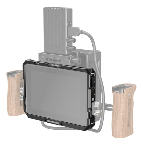 Jaula Con Parasol Para Monitor Táctil Smallhd 702 De Smallri