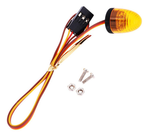 2xrc Coche Rock Crawler Modelo Accesorio Led Policía Luz