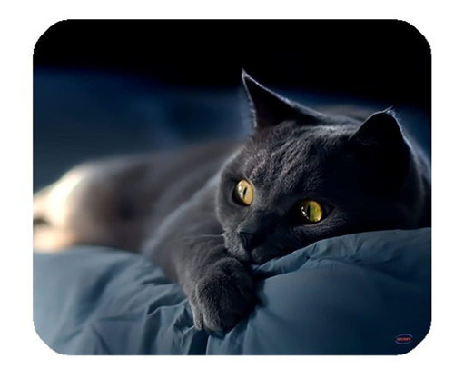 Ifuoff Diseño De Animales Surprised Cat Mousepad De Goma Alf