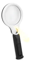 Comprar Lupa De Mano Grande Vidrio 10 Cm Lectura Trabajo Estudio