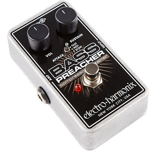 Pedal Electro Harmonix Bass Preacher Compresor Sustain