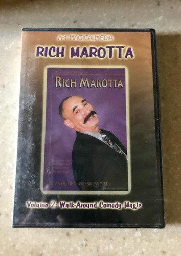 Dvd - Rich Marotta Volumen 2: Walk-around Comedy Magic