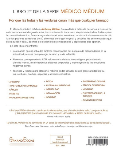 Médico Médium Alimentos Que Cambian Tu Vida Anthony William
