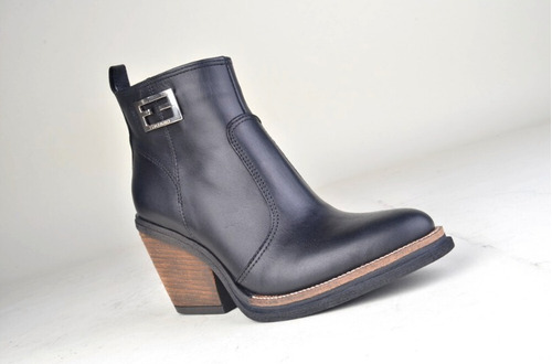 Imagen 4 de 8 de Botas Botinetas Texanas De Mujer De Cuero Georgi - Ferraro