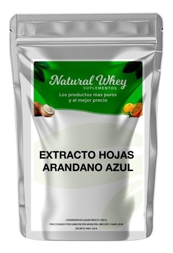 Hoja De Arandano Extracto 1 Kilo